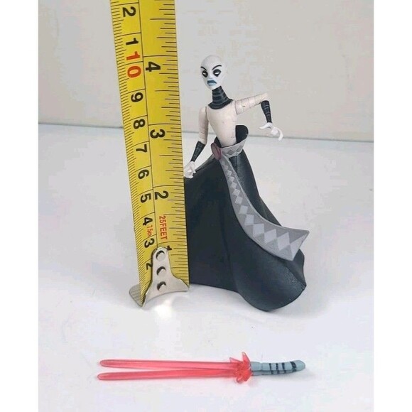 Hasbro Star Wars Clone Wars ASAJJ VENTRESS - Cartoon Network Clone Wars - Picture 5 of 5